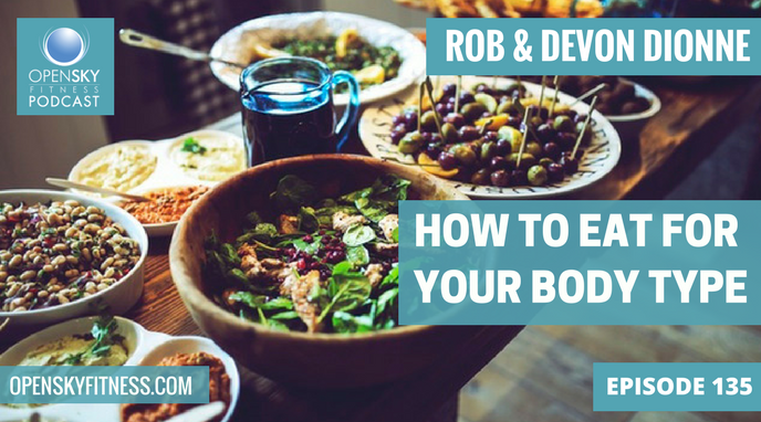 How to Eat For Your Body Type - Ep. 135 - Open Sky Fitness