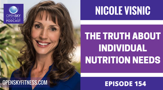Nicole Visnic: The Truth About Individual Nutrition Needs - Ep. 154 OPEN SKY FITNESS PODCAST