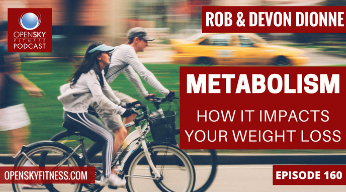 Metabolism: How It Impacts Your Weight Loss - Ep. 160 OPEN SKY FITNESS PODCAST ROB DIONNE DEVON DIONNE
