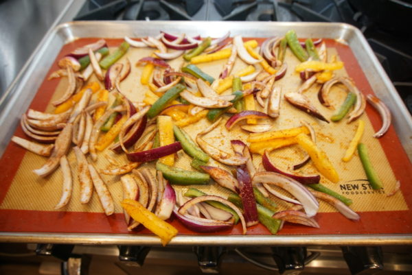 Sheet Pan with veggies